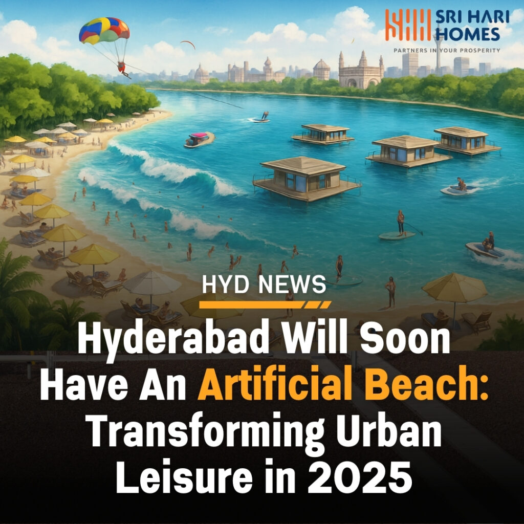 Artificial beach in Hyderabad