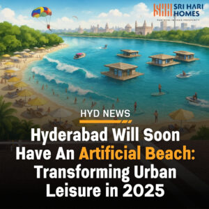 Artificial beach in Hyderabad