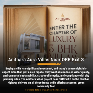 anithara aura villas project isnapur