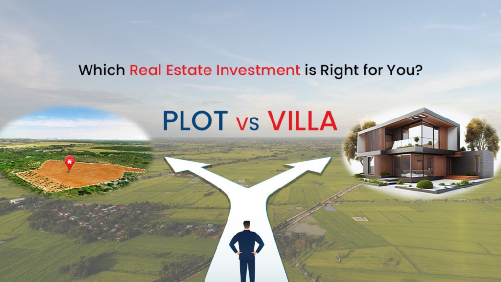 villa vs plot