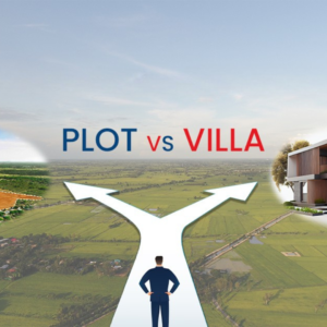 plots vs villas